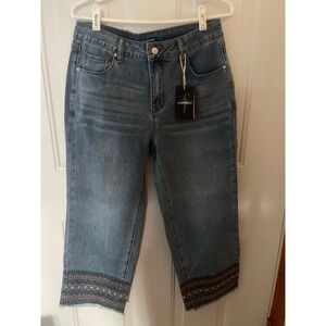 Flamingals Women's Cropped Jeans